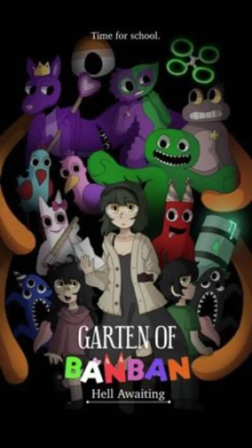 ai character: GARDEN OF 𝐁𝐀𝐍 𝐁𝐀𝐍 background
