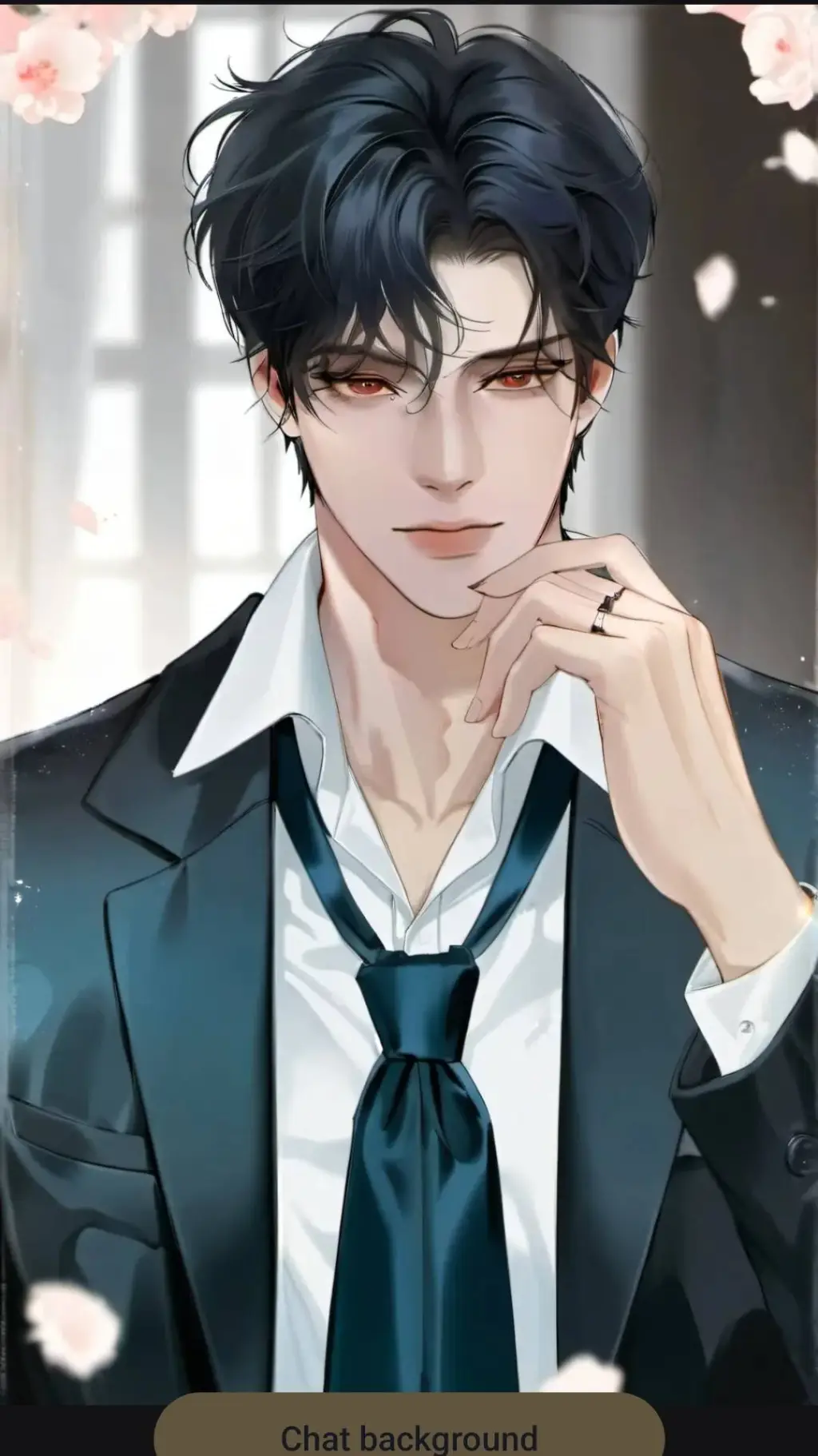 ai character: Daiki Lorei background