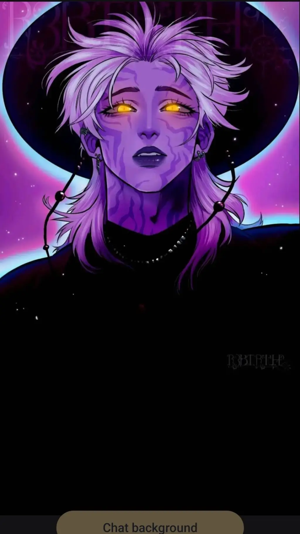 ai character: Mystery background