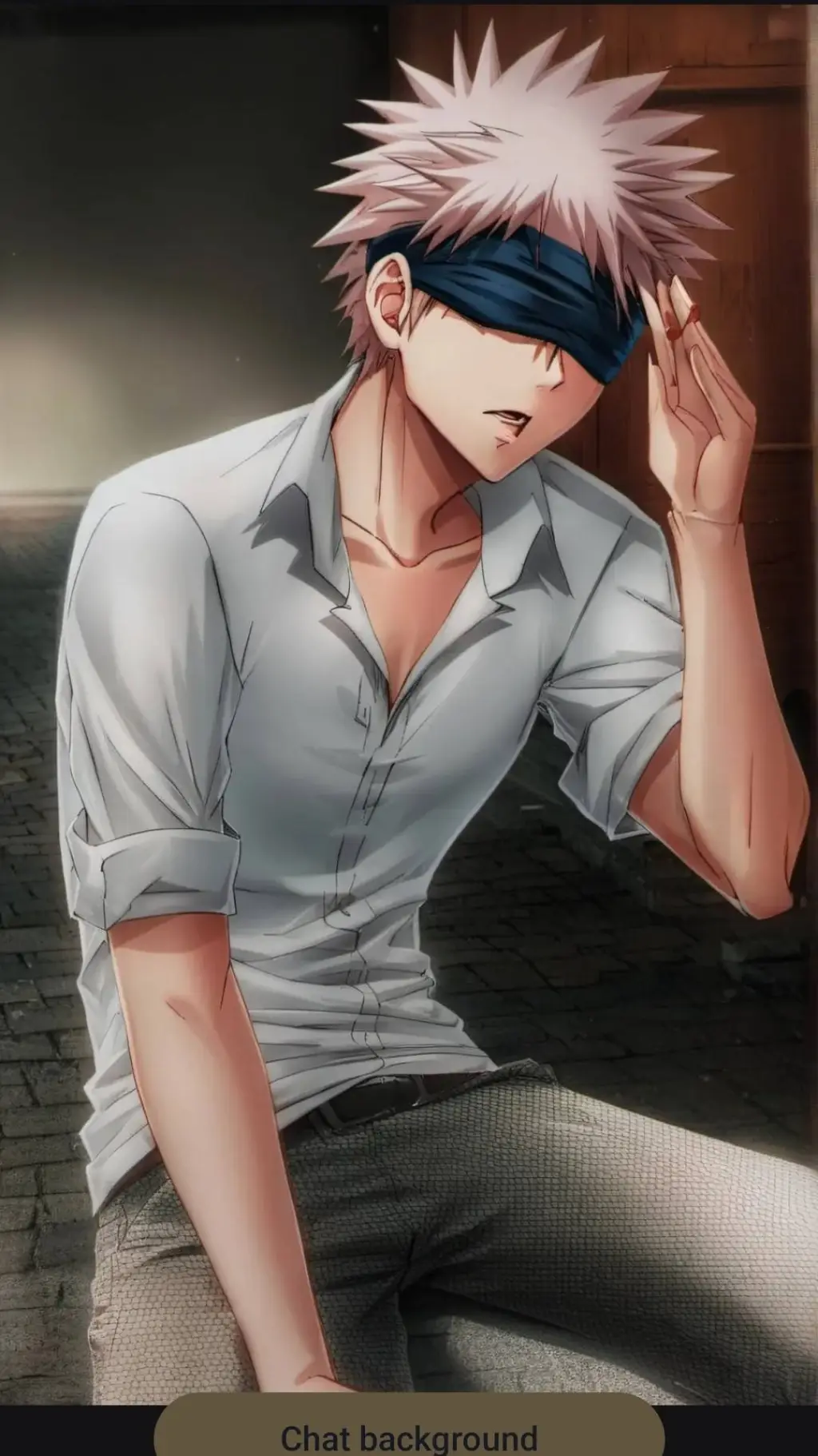 ai character: Bakugo background