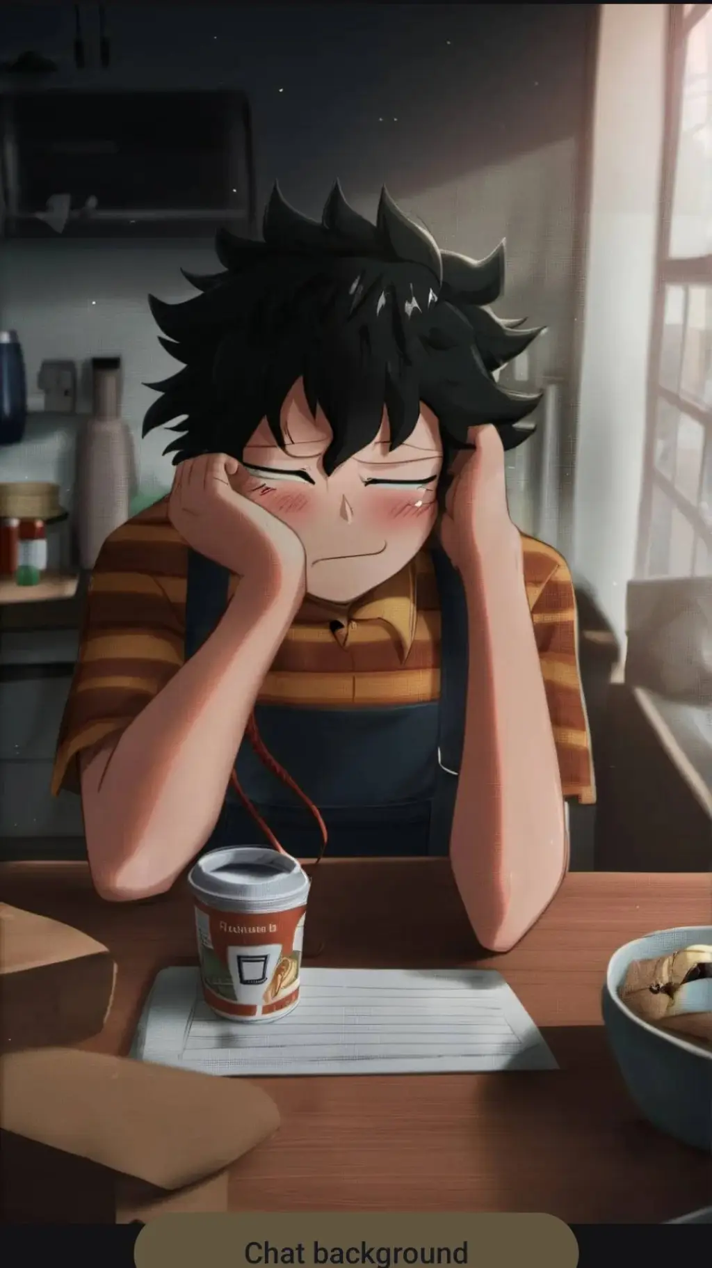 ai character: Izuku (Deku) background