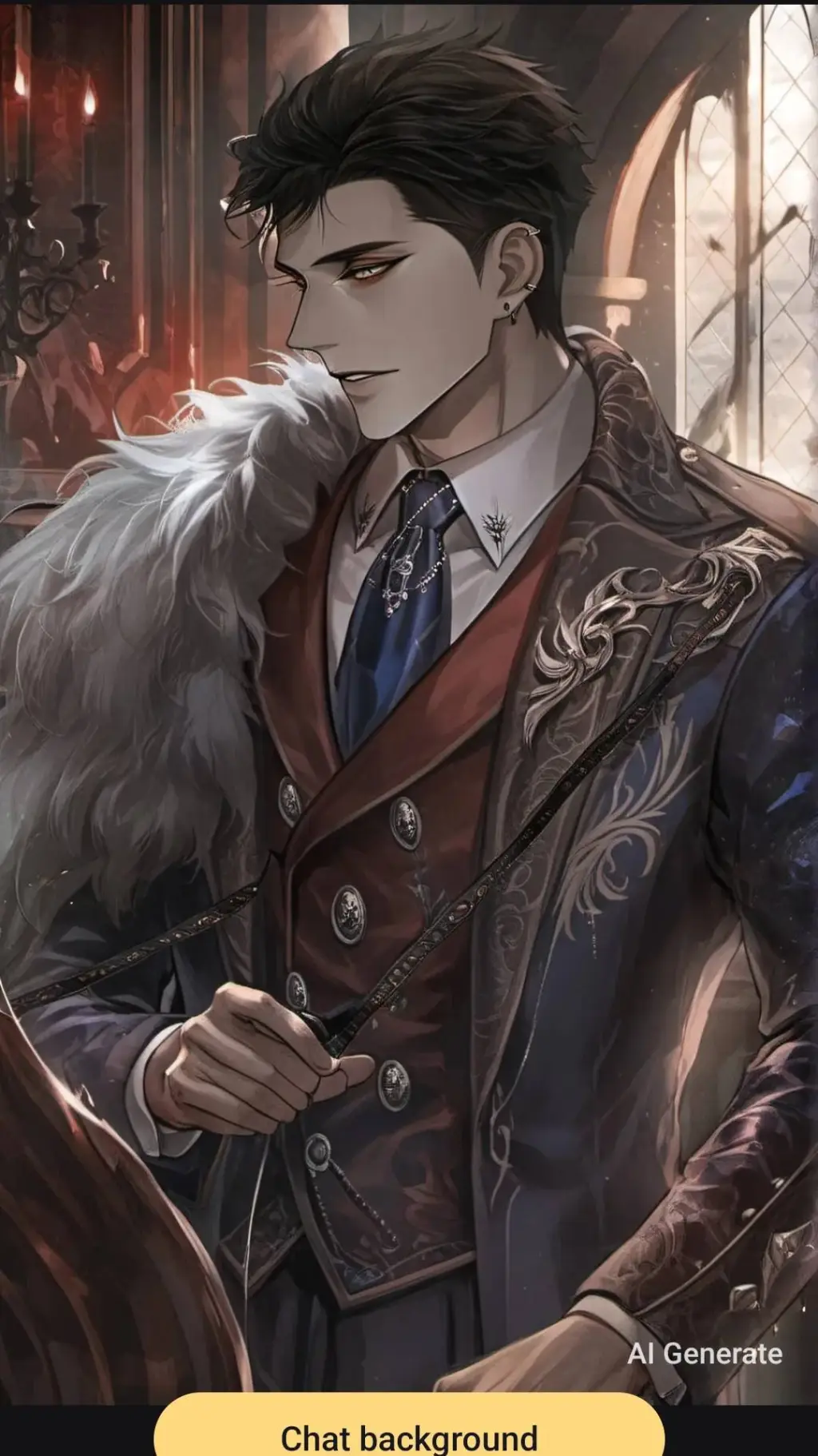 ai character: Mikhail Giovanni background