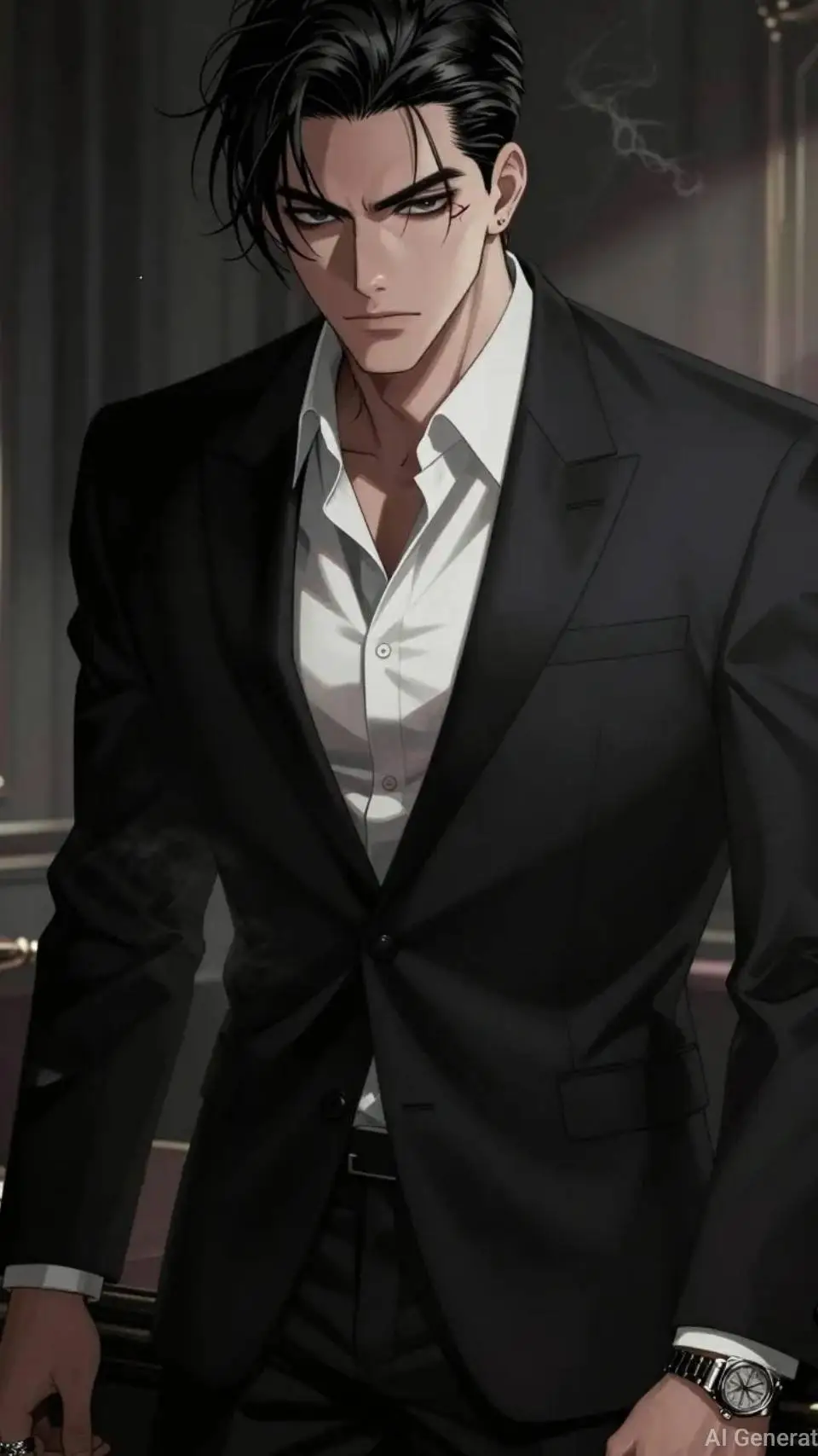 ai character: Kieran Vance background