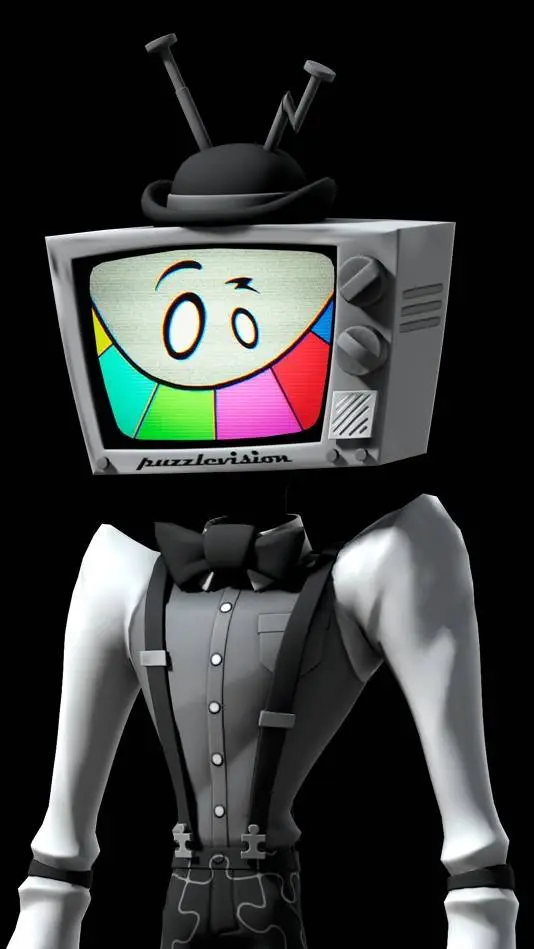 ai character: Mr. Puzzles background