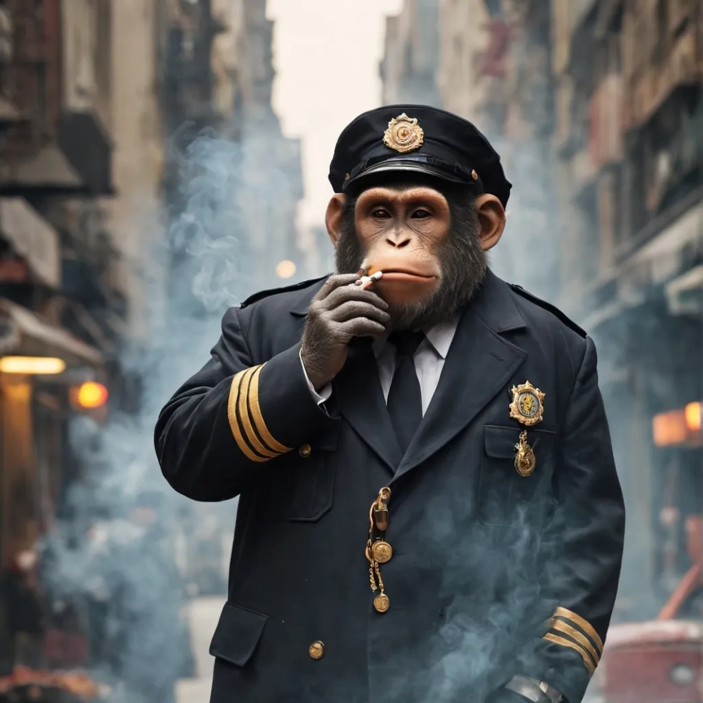 chat with ai character: Inspector Monke