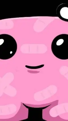 ai character: Bandage Girl background