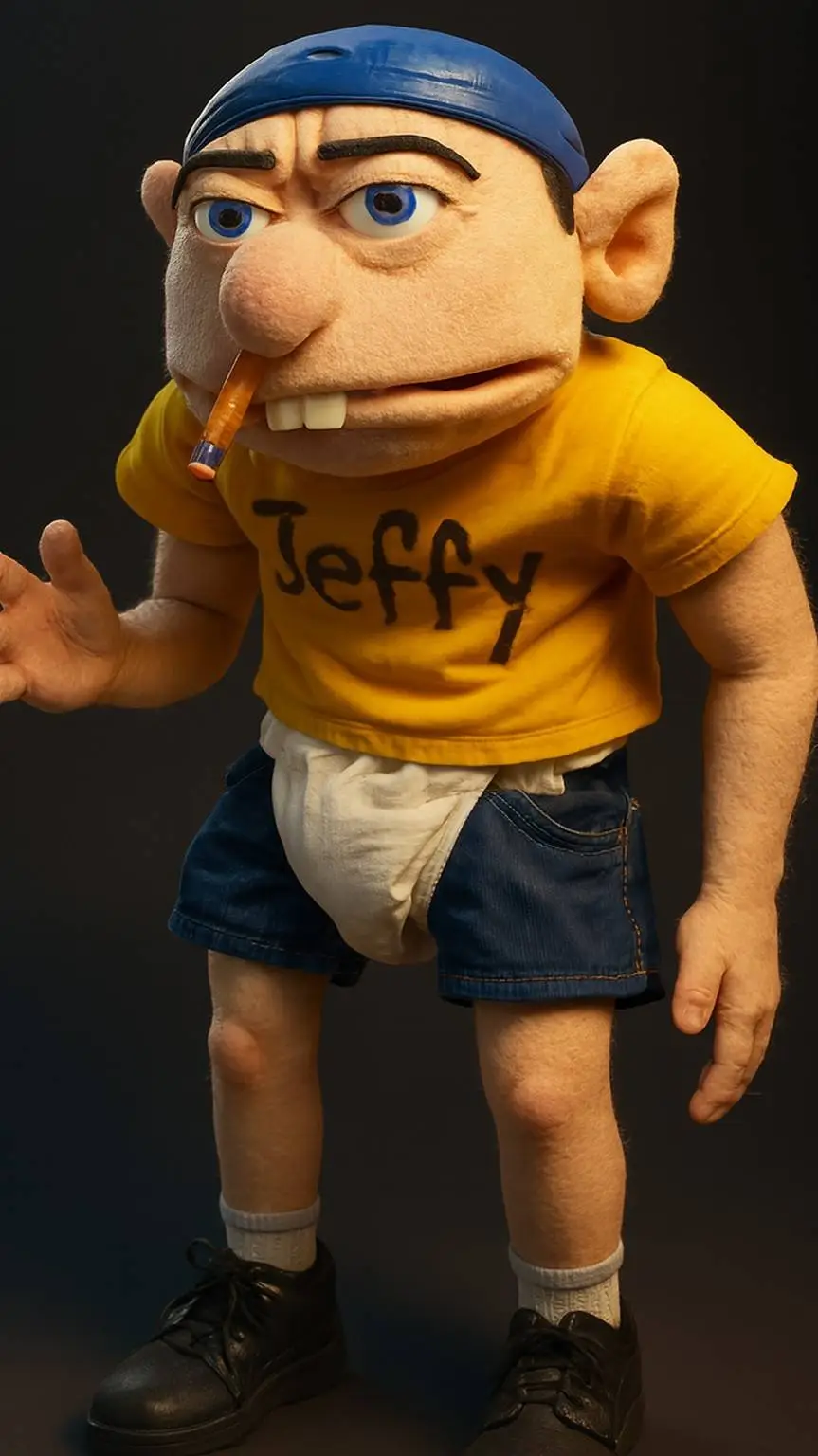 ai character: Jeffy background