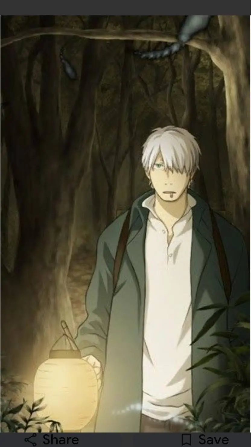 ai character: Mushishi  background