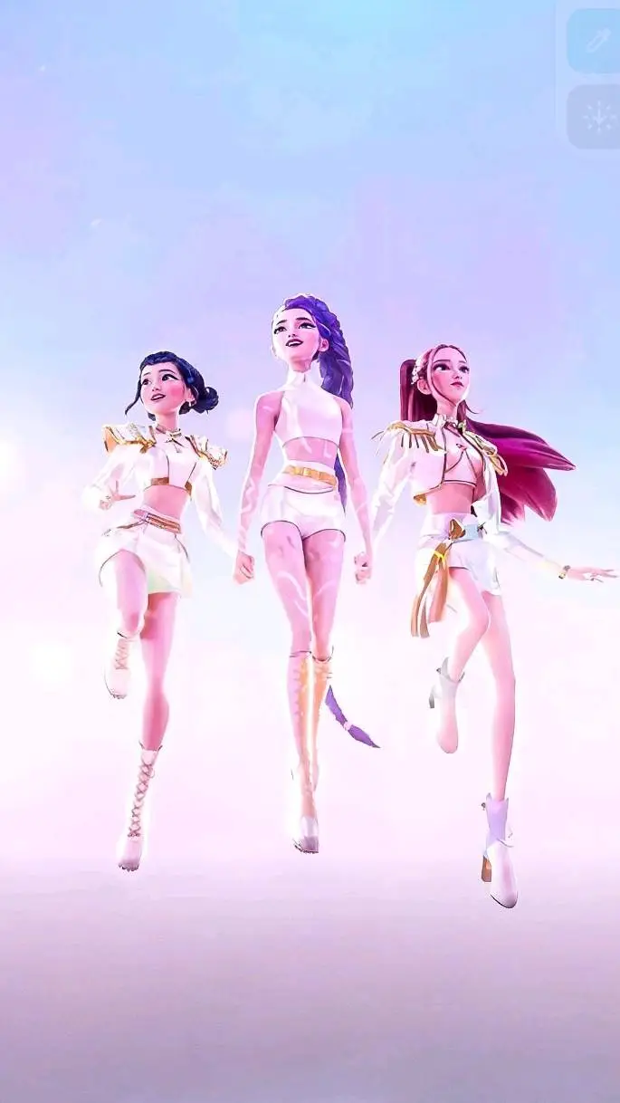 ai character: huntrix background