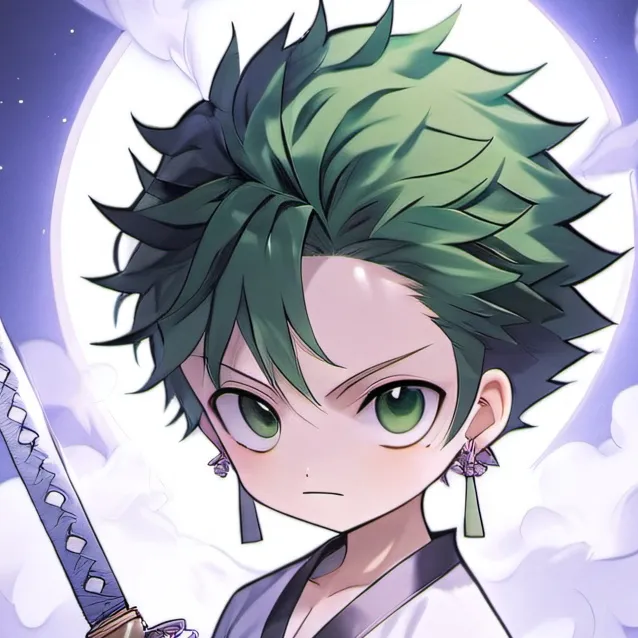 chat with ai character: teenager zoro