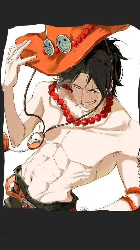 ai character: portgas D ace background