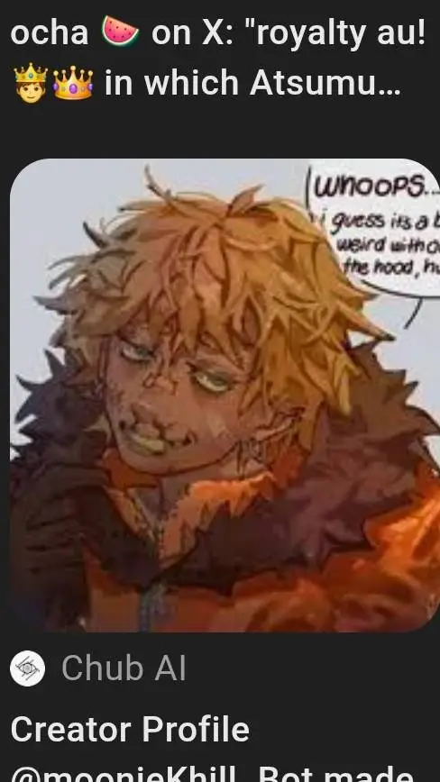 ai character: kenny background