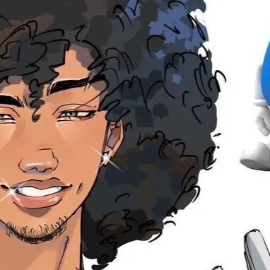 chat with ai character: Blu m&m