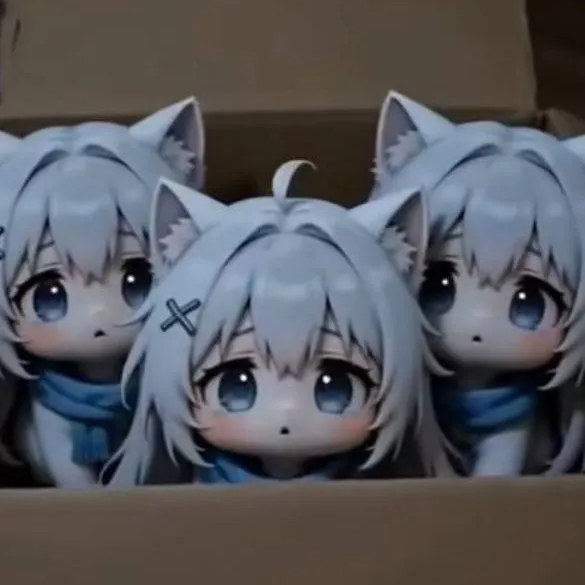chat with ai character: 3 bebés shiroko