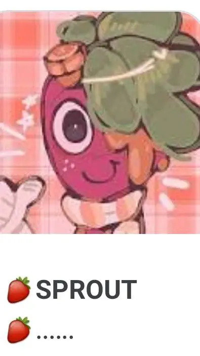 ai character: Დ🍓~Sprout~🍓დ background