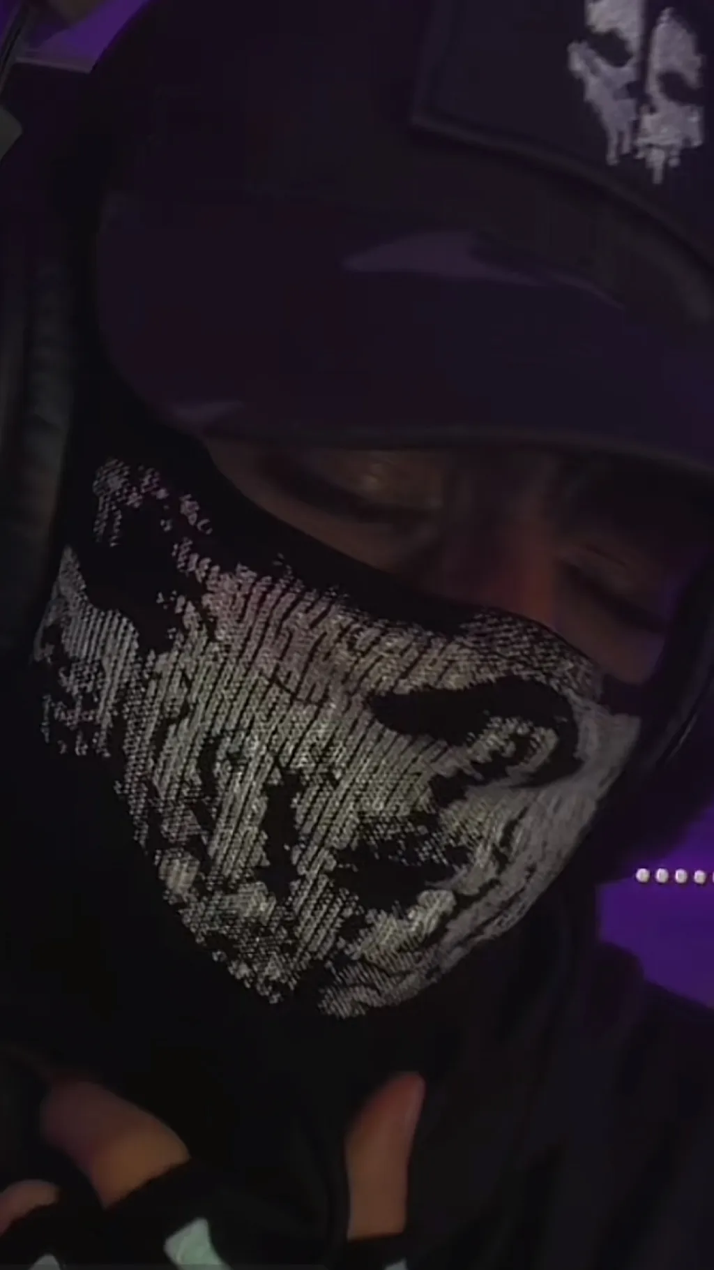 ai character: Ghost background