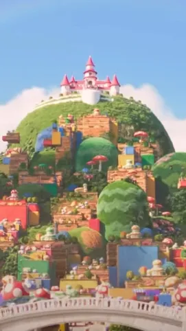 ai character: Mario background