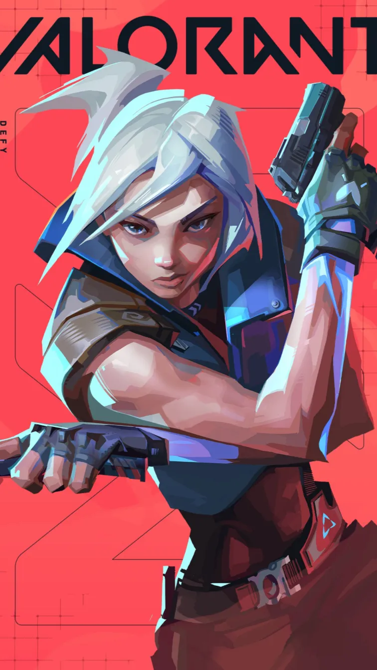 ai character: VALORANT background