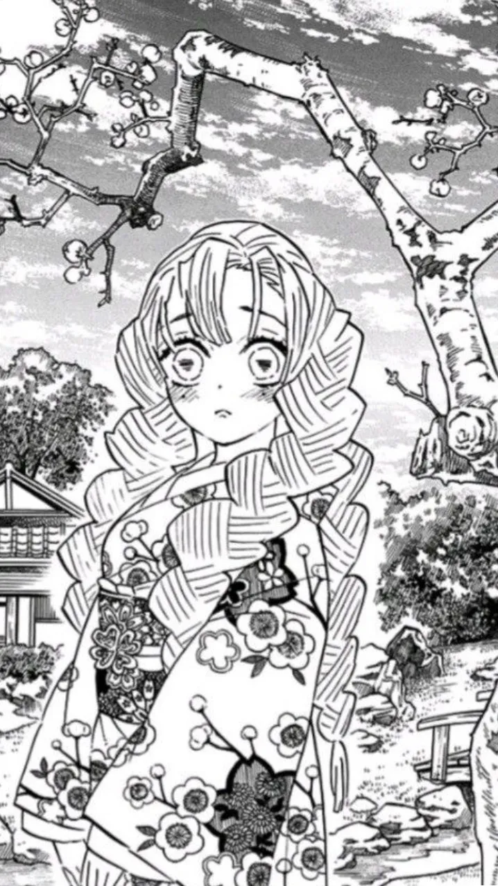 ai character: Mitsuri Kanroji🍡 background