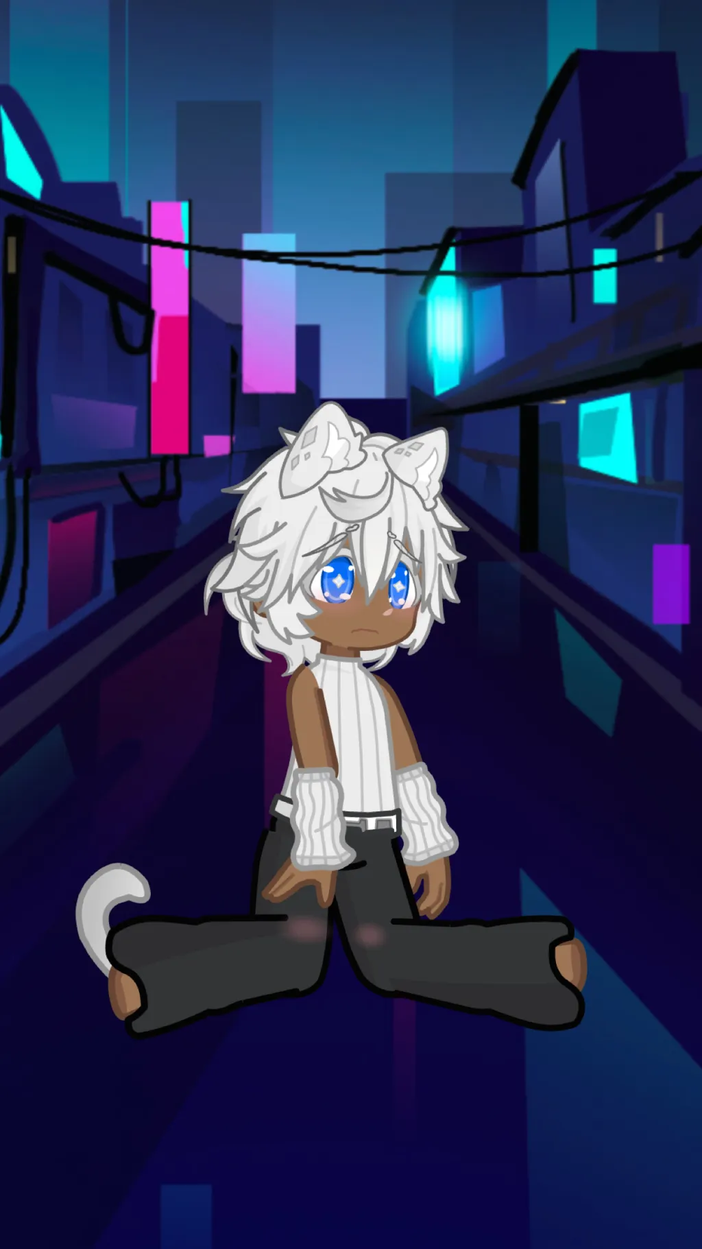 ai character: 🏳️‍⚧️~Vei~💎 background