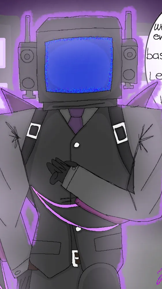 ai character: Elite TV man background