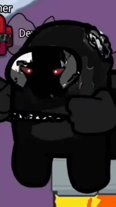 ai character: burnt blue fang background