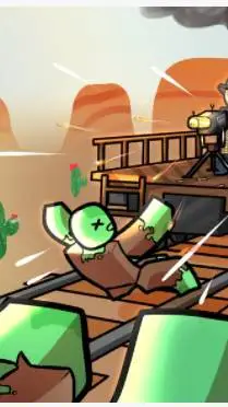 ai character: dead rails background