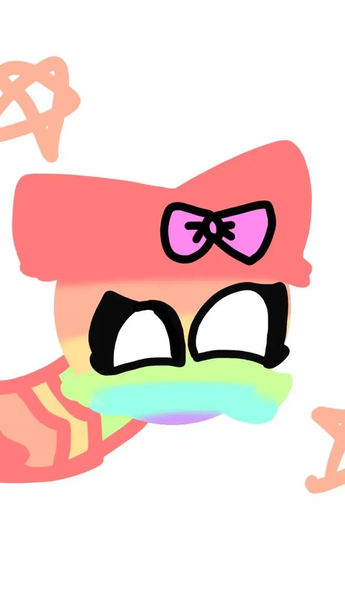 ai character: rainbow 🌈✨ background