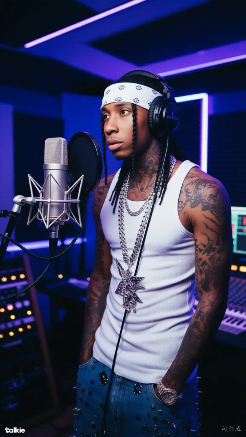 ai character: Tyga background