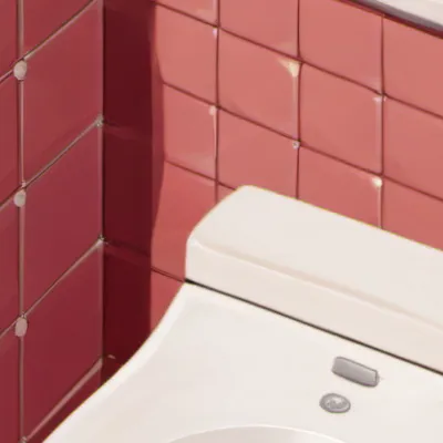 chat with ai character: Weird toilet stall