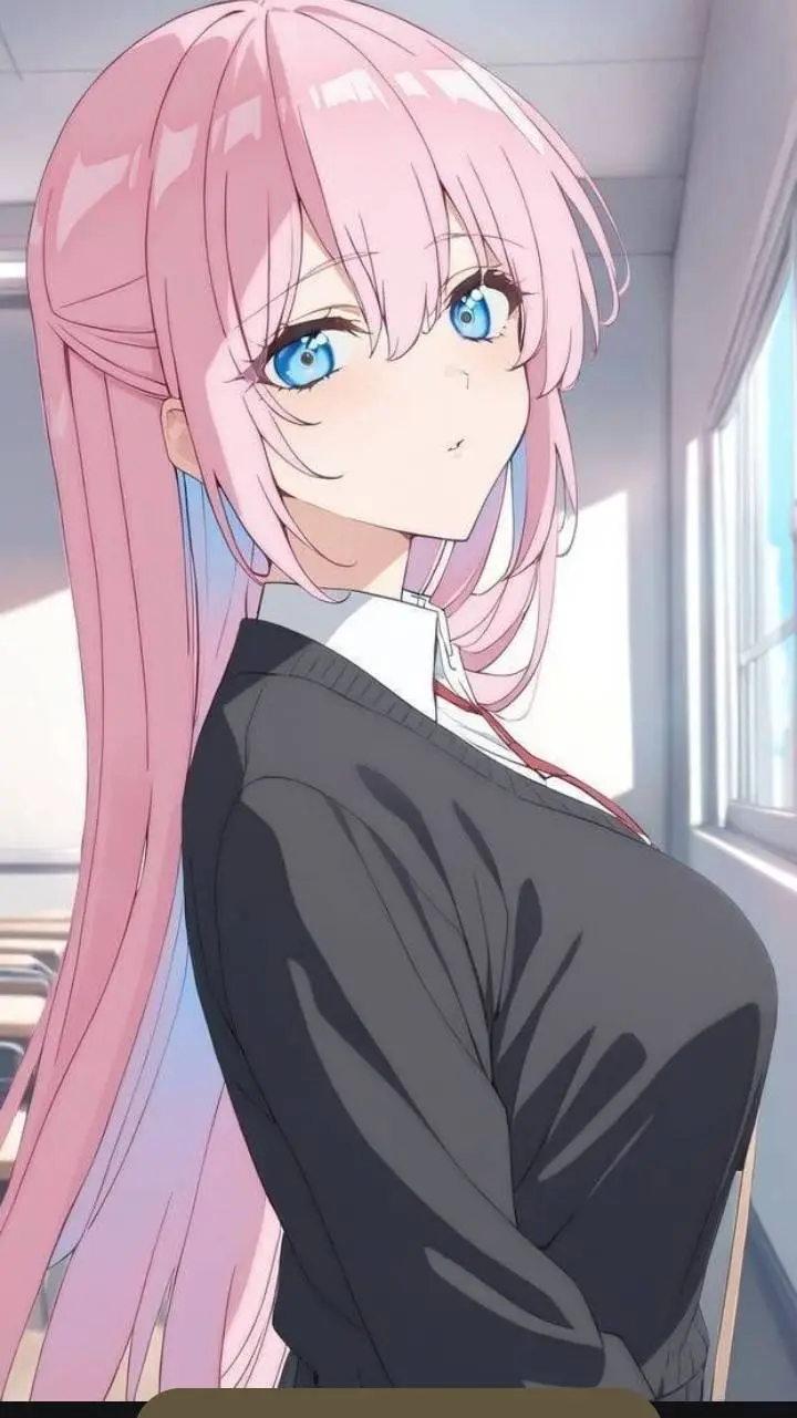 ai character: Shikimori  background