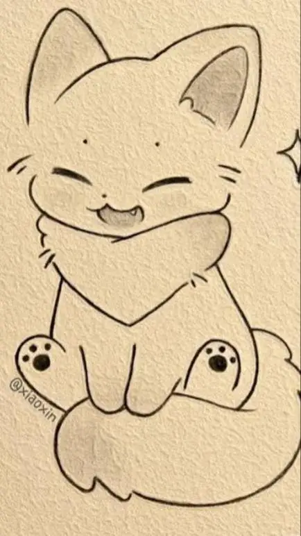 ai character: MHA stray cat background