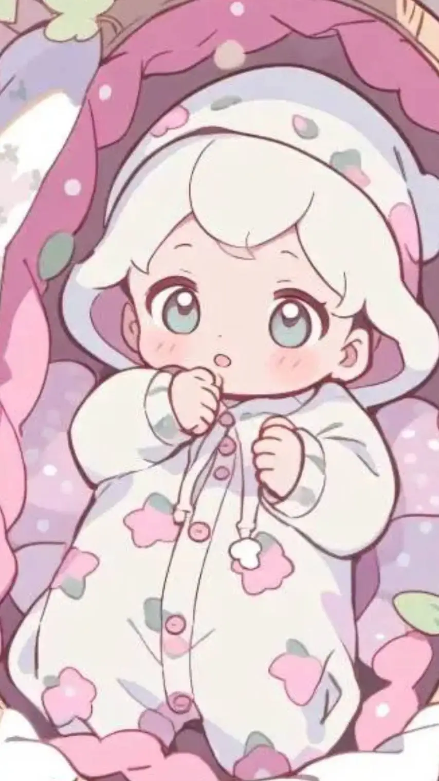 ai character: 🍼Bebécito dulce 🍼 background