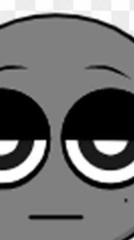 ai character: grey background