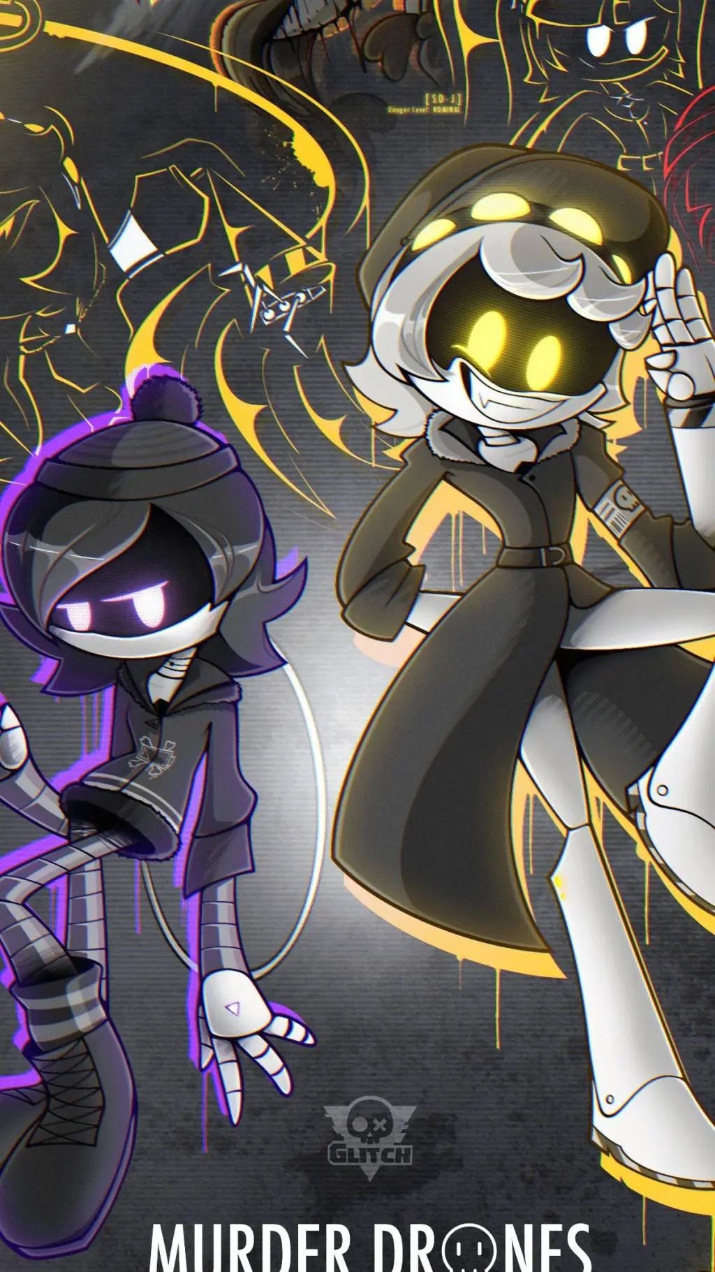 ai character: Murder Drones background