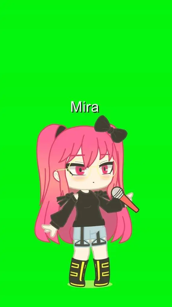 ai character: Mira K-pop demo... background