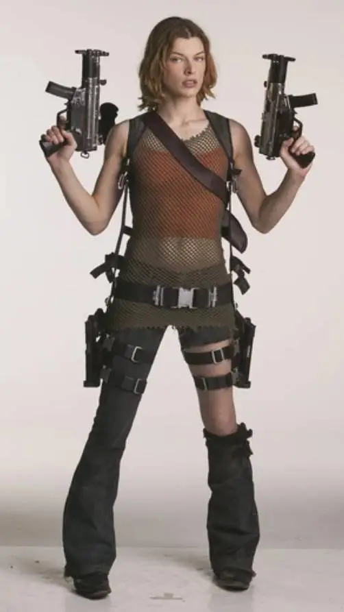 ai character: Alice Residentevil background