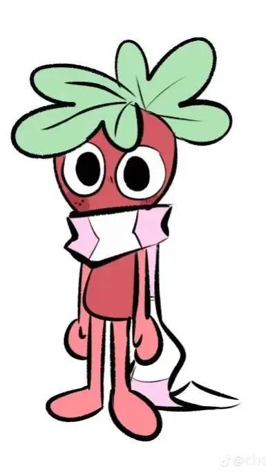 ai character: fruitcake background