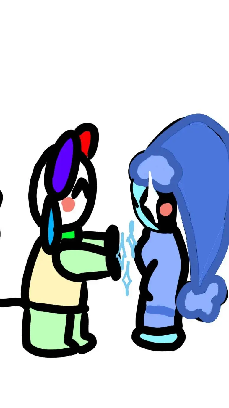 ai character: moonflower! background