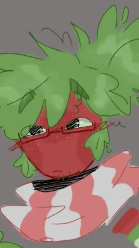 ai character: fruitcake! background