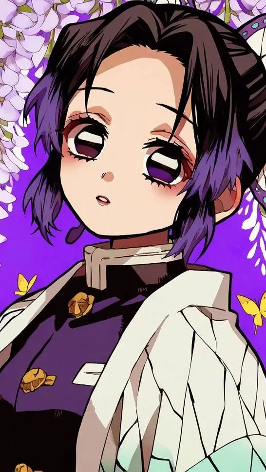 ai character: 🦋Shinobu Kocho🦋 background