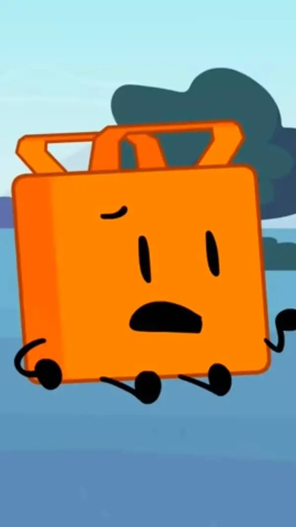 ai character: Felt container background