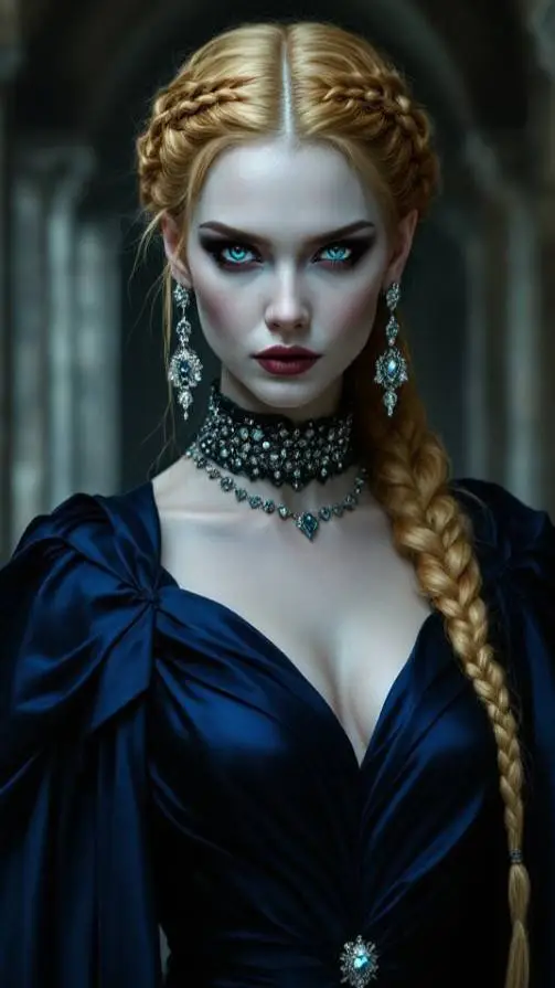 ai character: Queen Madra  background