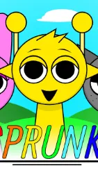 ai character: Halloween Sprunki background