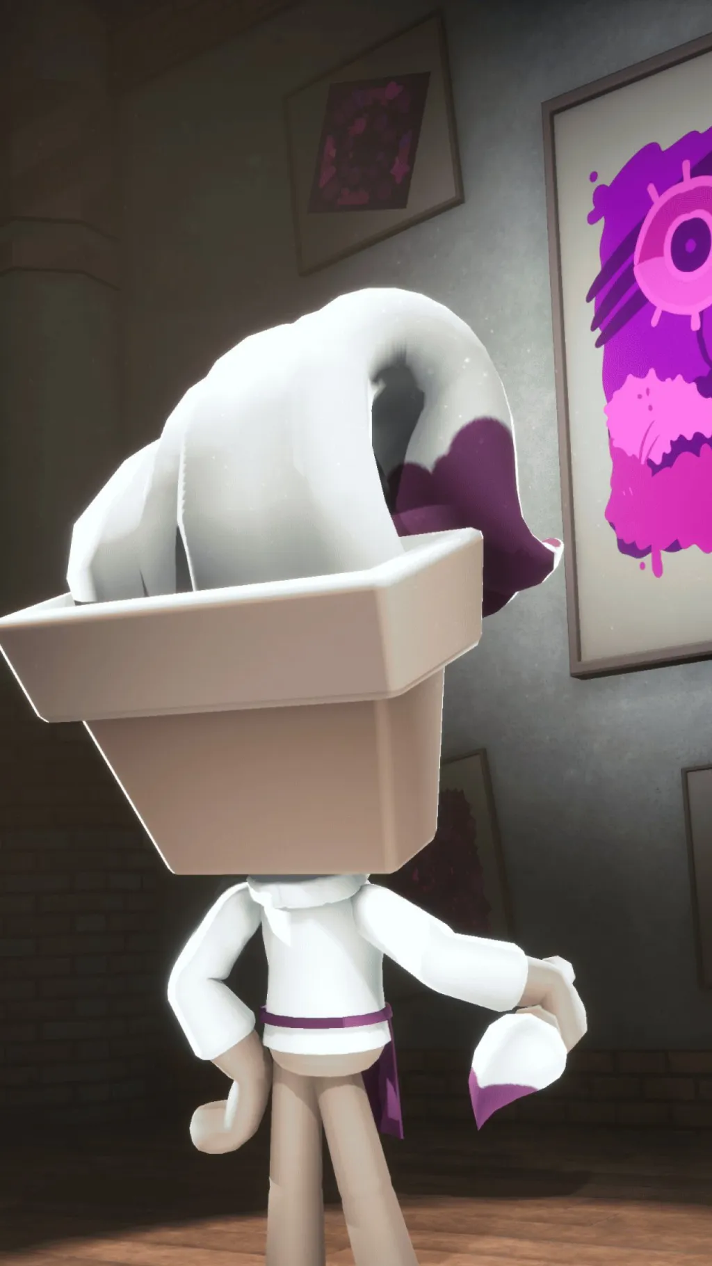 ai character: Brusha  background