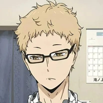 chat with ai character: tsukishima