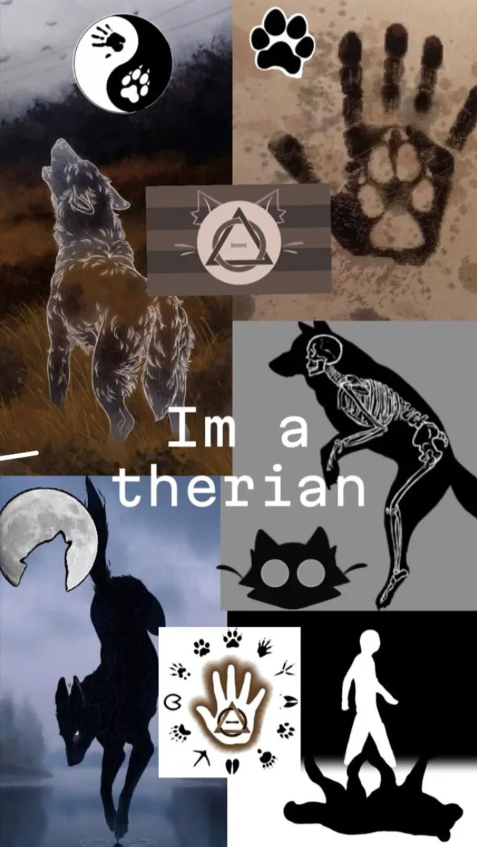 ai character: Therian test background