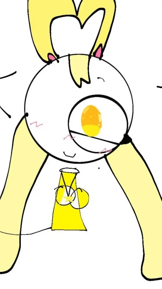 ai character: Creamy tasakibunny background