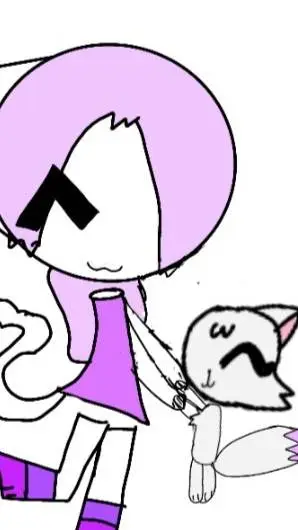 ai character:  kuwina & whitefox background