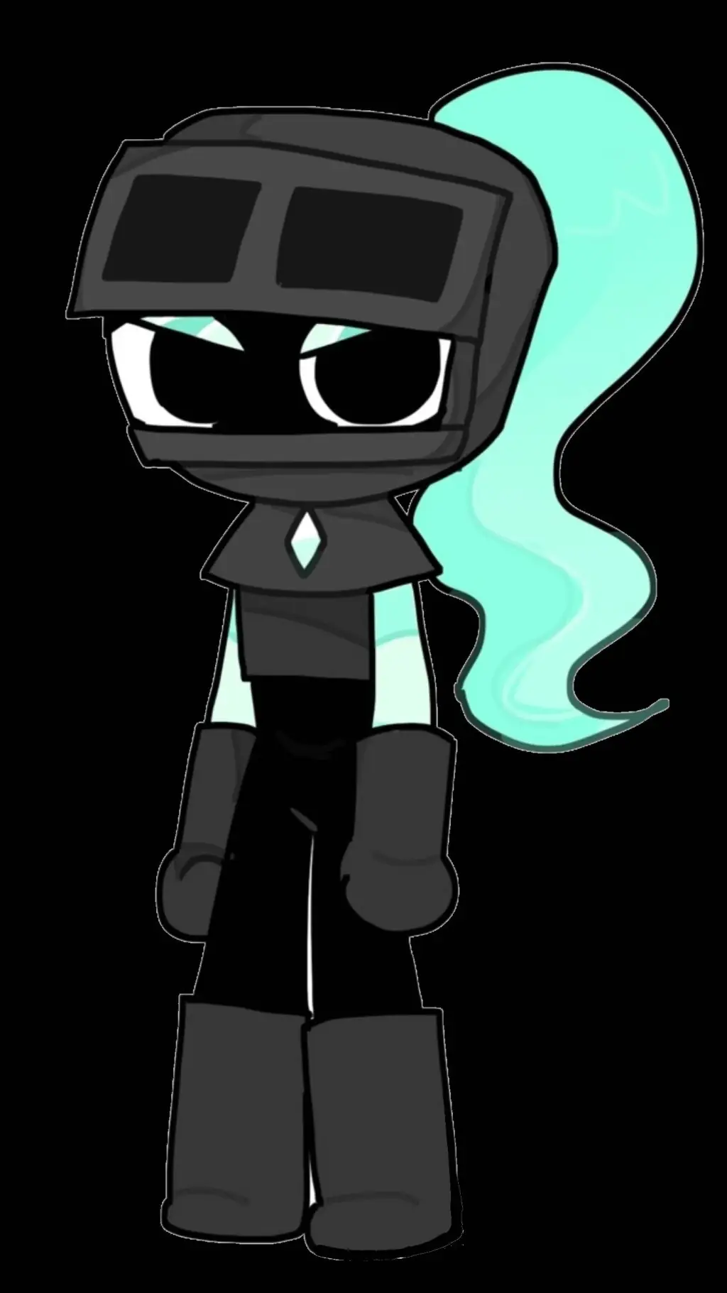 ai character: soulvester en CEL0 background